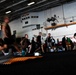 Sailors, Marines participate in physical training session aboard USS John C. Stennis