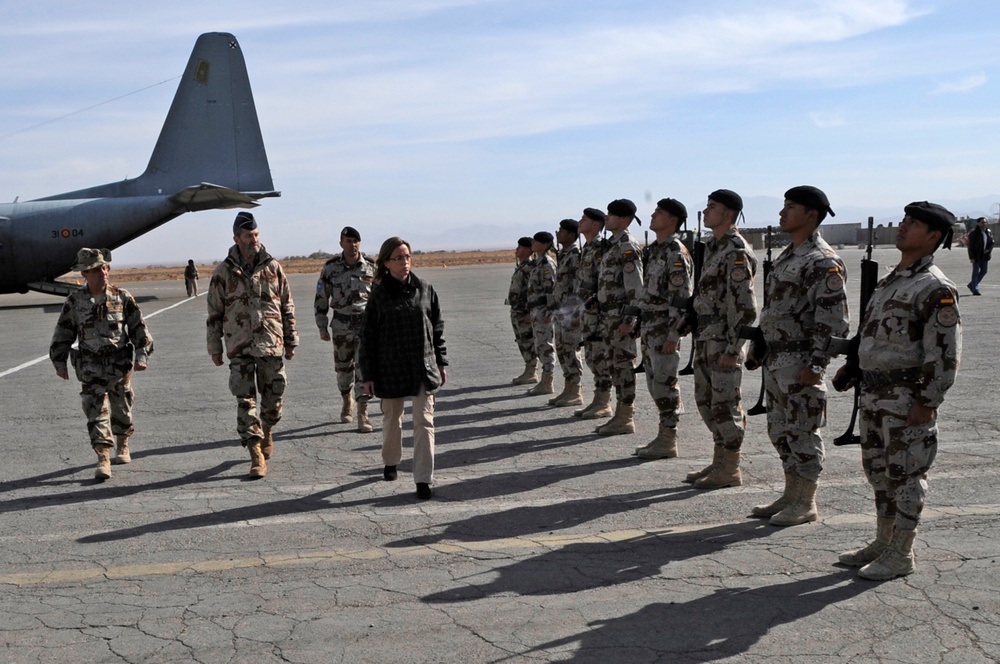 Spanish Soldier Memorial Service