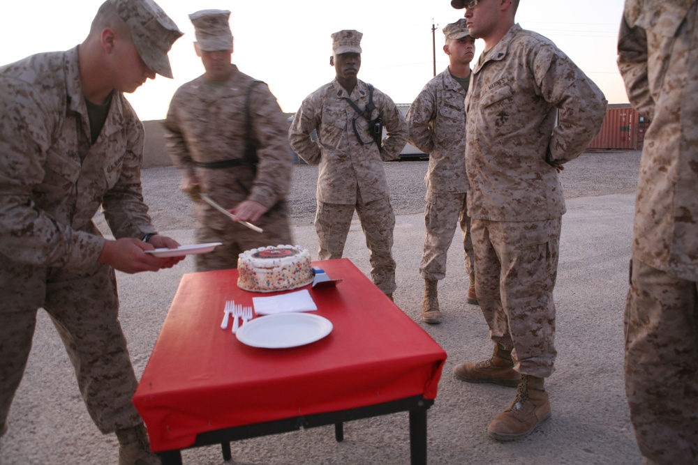Marines uphold time-honored tradition