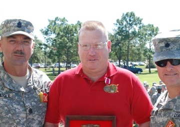 Historical artillery unit honors retirees in special ceremony