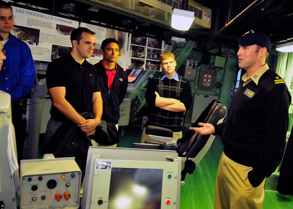 Tour of the USS Freedom