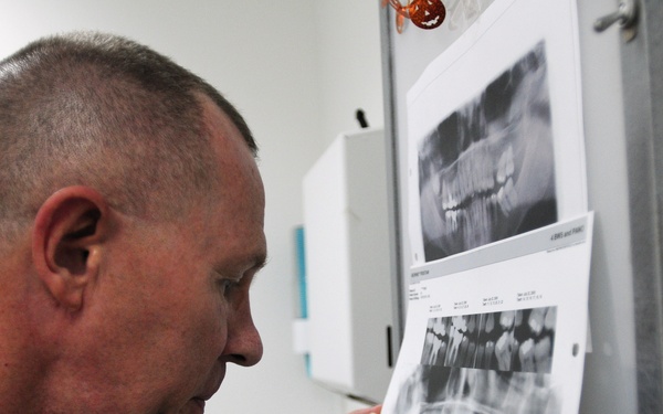 Medical work at Camp Lemonier