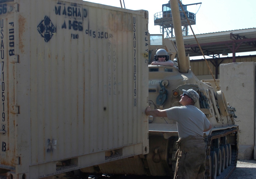 Bradley mechanics maintain, move vehicles