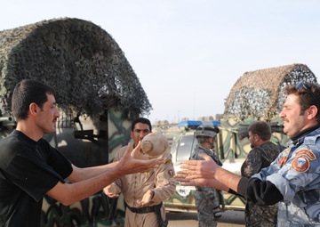 Iraqi Police Find Mortars