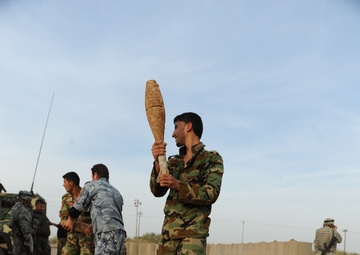 Iraqi Police Find Mortars