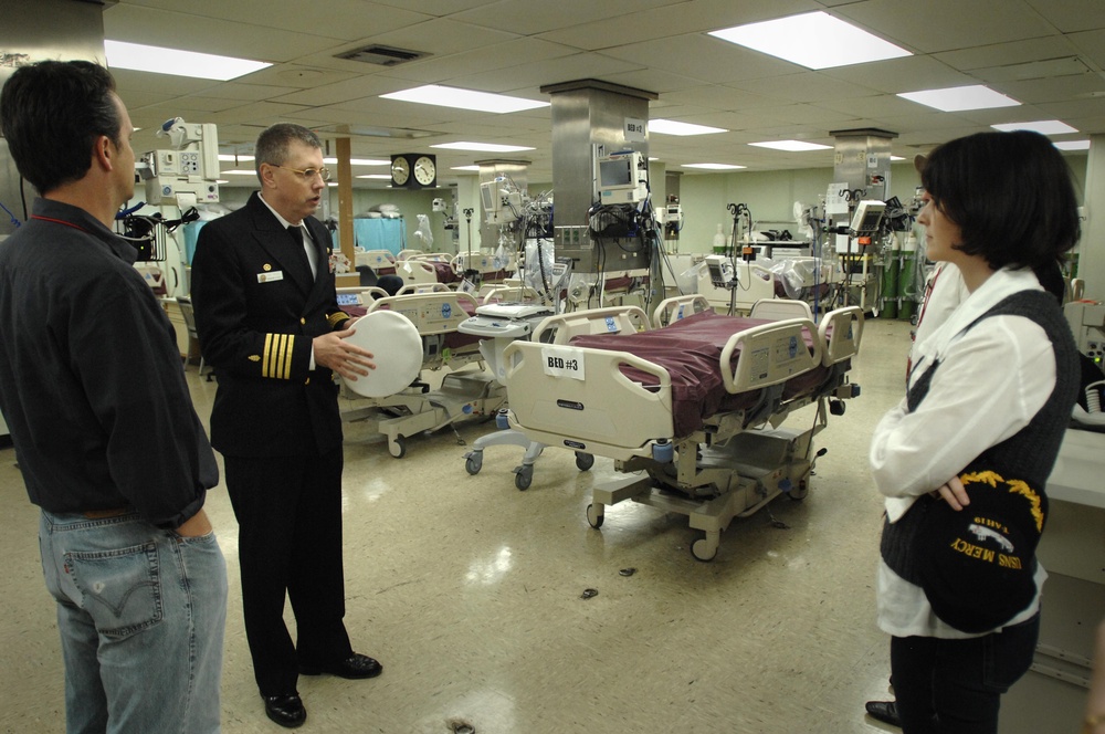 Humanitarian Efforts Aid Diplomacy, Hospital Ship Commander Says