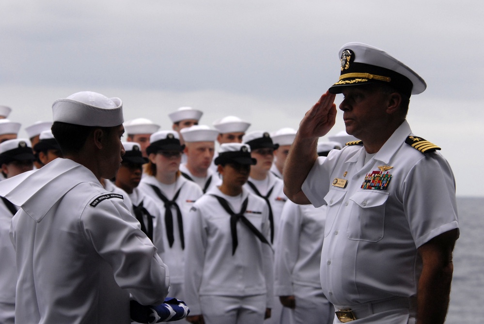 Operations of USS Ronald Reagan