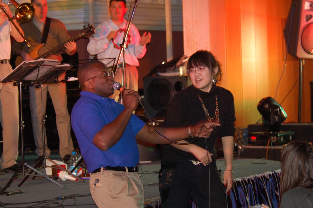 Air Force Band Sonora Fosters Relationships in Kyrgyzstan