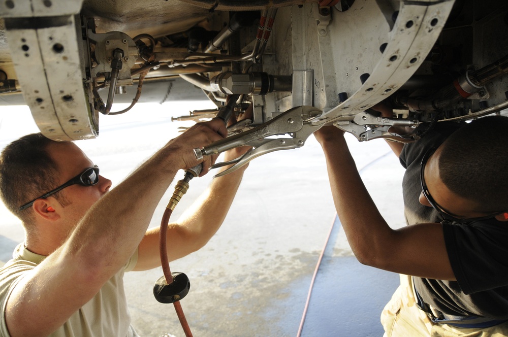 Structural Maintenance Keeps Planes in Shape