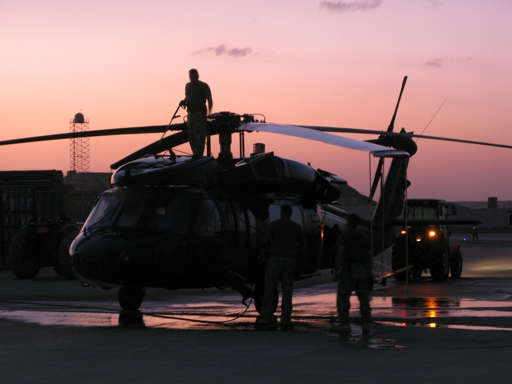 Blackhawk Bath at Sunset