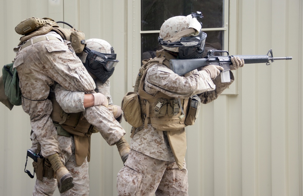 22nd Marine Expeditionary Unit  Takes Raid Course to New Heights