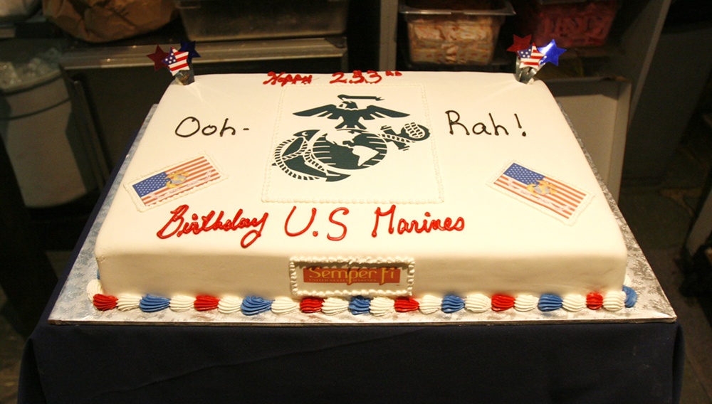 22nd Marine Expeditionary Unit Holds Marine Corps Birthday Celebration in New York
