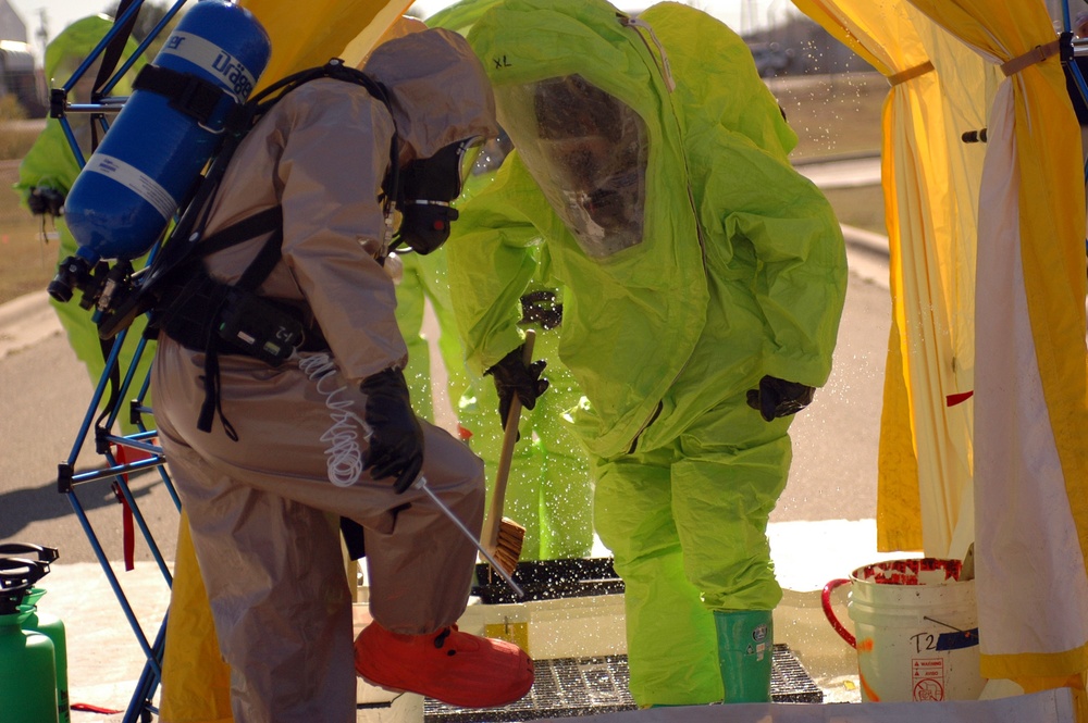 Chem. Soldiers suit up: New Chemical, Biological equipment introduced to Fort Hood Soldiers