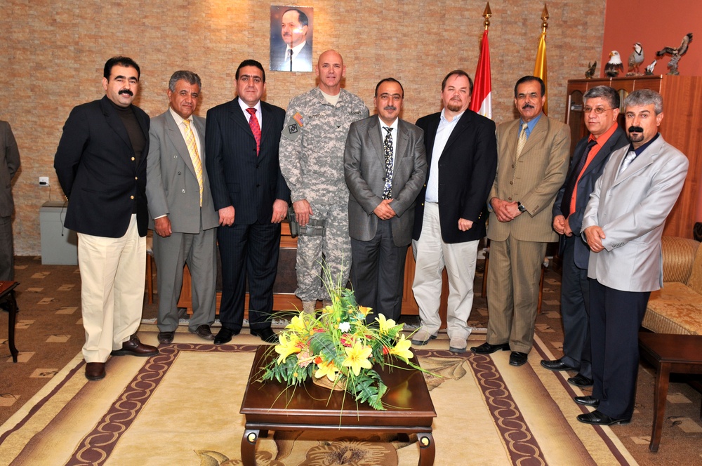 Kurdistan Democratic Party meeting