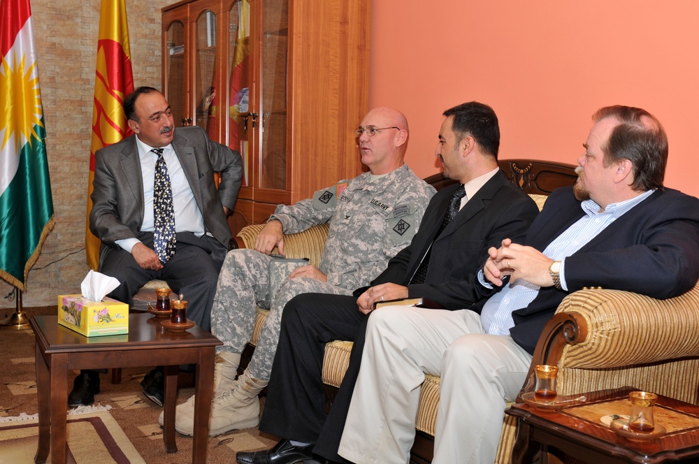 Kurdistan Democratic Party meeting