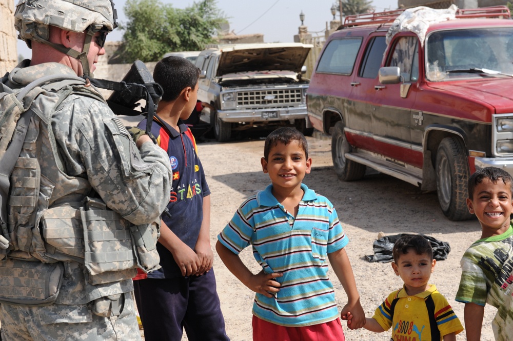 Patrol in Jabr Al Ansari