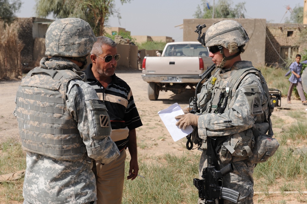 Patrol in Jabr Al Ansari