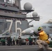 air wing fly-off aboard USS Ronald Reagan