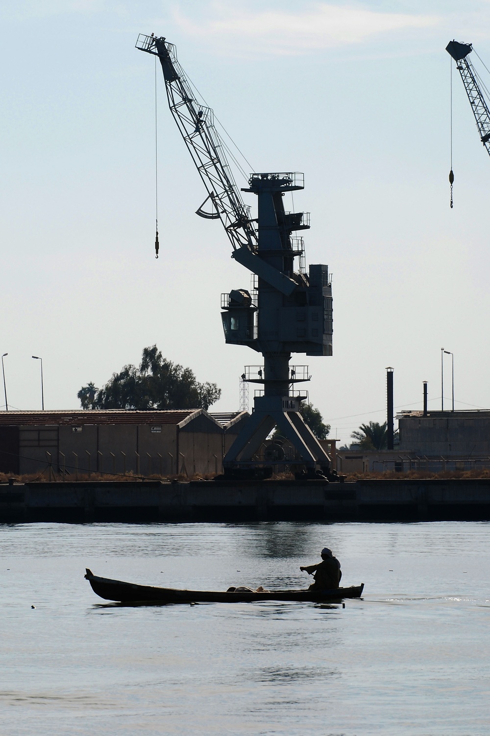 River patrol in Basra