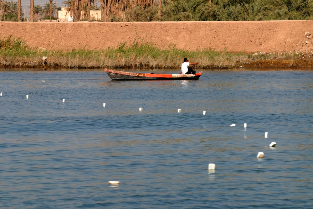 River patrol in Basra