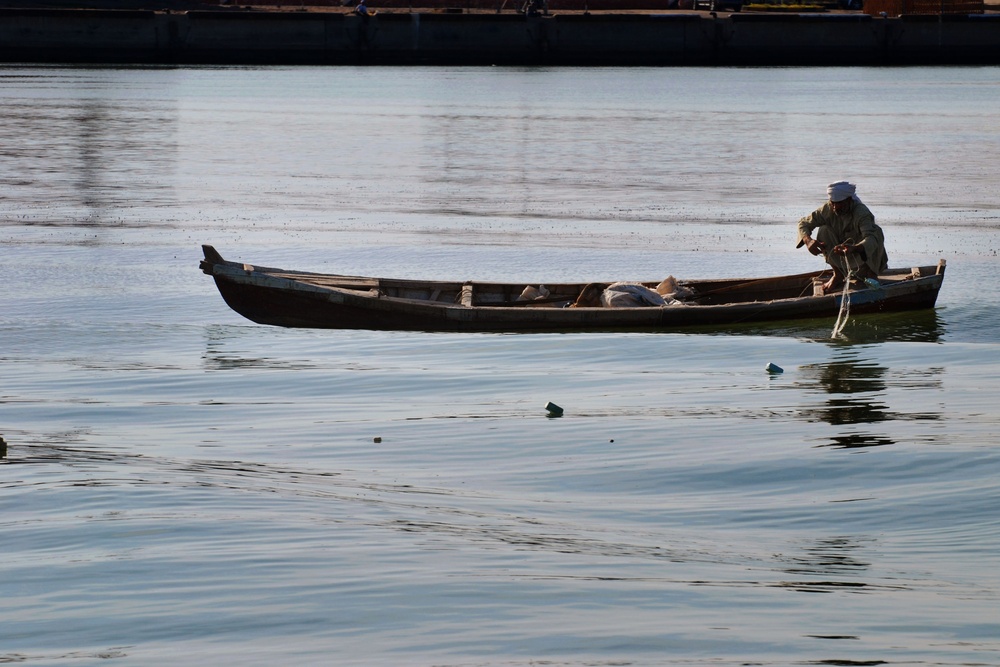 River patrol in Basra