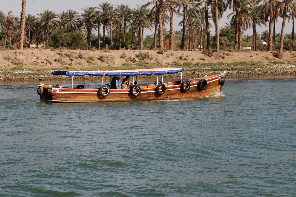 River patrol in Basra