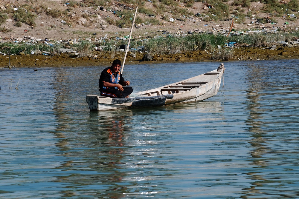 River patrol in Basra