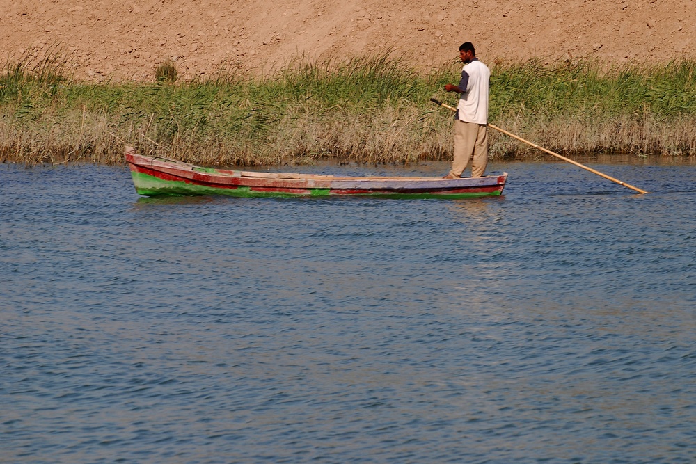 River patrol in Basra