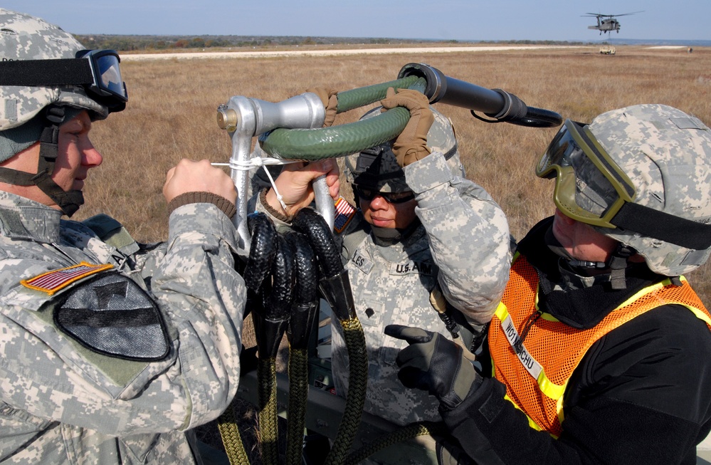 15th Sustainment Brigade schools Soldiers on sling load