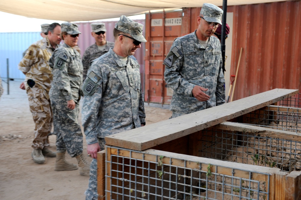 Lt. Gen. Jacony visits Basra
