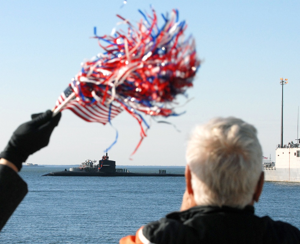 USS Jacksonville returns from six-month deployment