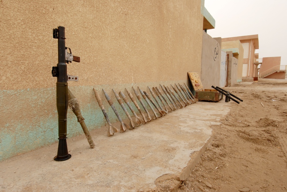 Weapons Cache in Tunis, Iraq