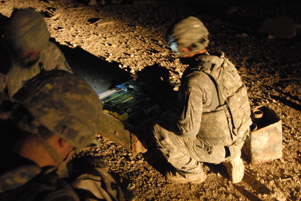 Weapons Cache in Tunis, Iraq