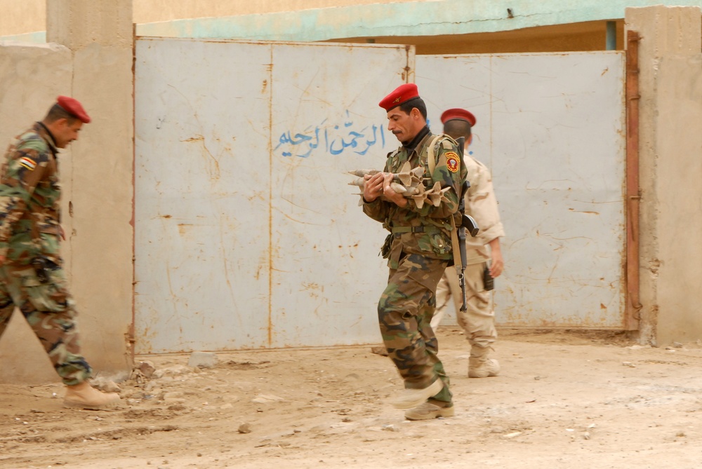 Weapons Cache in Tunis, Iraq