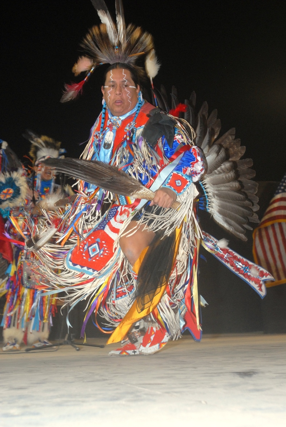 Kevin Locke Native Dance Ensemble wows Victory