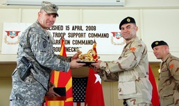 Warriors bid farewell to Macedonian Army partners