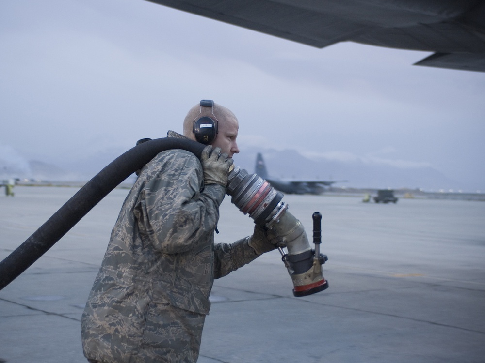 Airman Fuels the Fight, Breaks Bagram Record