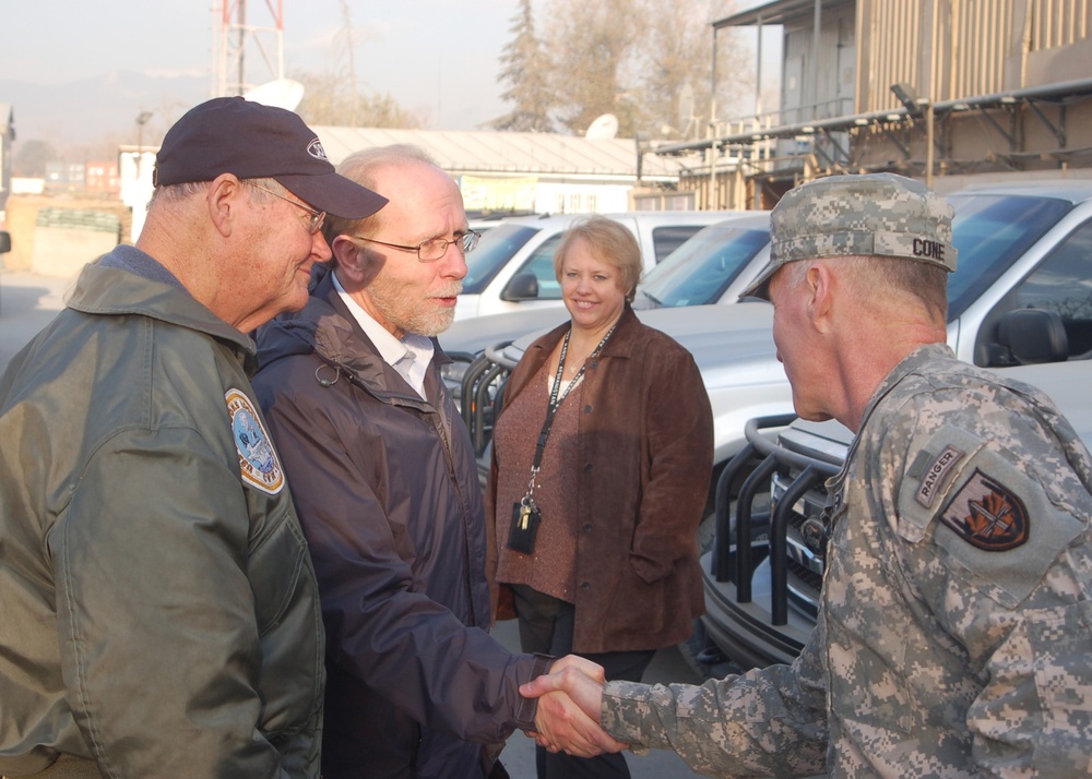 House Armed Services Committee delegation visits Camp Eggers