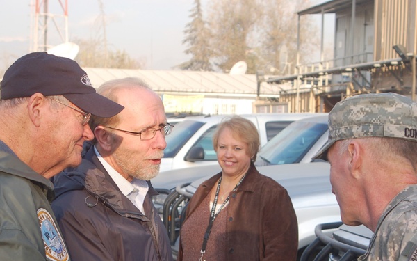 House Armed Services Committee delegation visits Camp Eggers