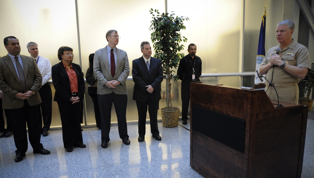 Meritorious Civilian Service Award recipients