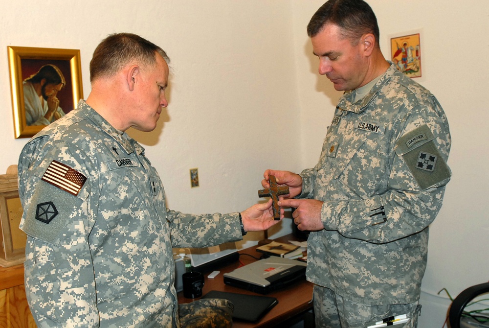 U.S. Army Chief of Chaplains Visits Camp Echo