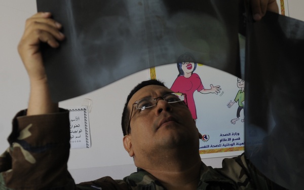 Medical mission near Forward Operating Base Delta