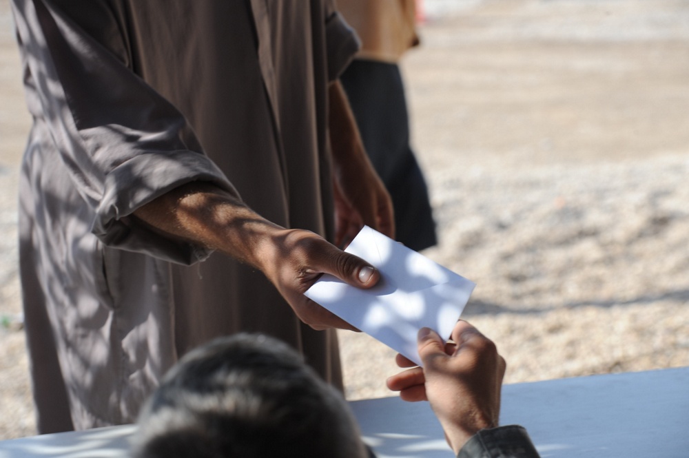 Sons of Iraq payday in Fadaliyah