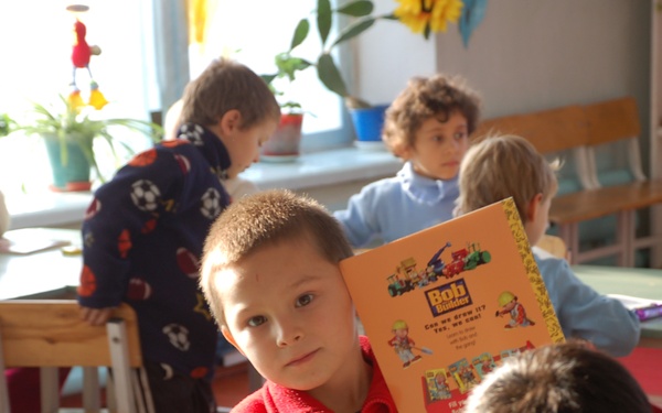 California First Graders Make Friends in Kyrgyzstan