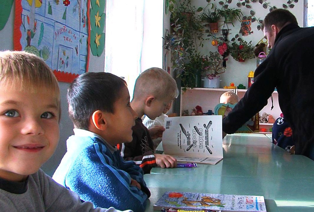 California First Graders Make Friends in Kyrgyzstan