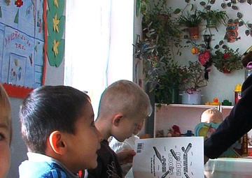 California First Graders Make Friends in Kyrgyzstan