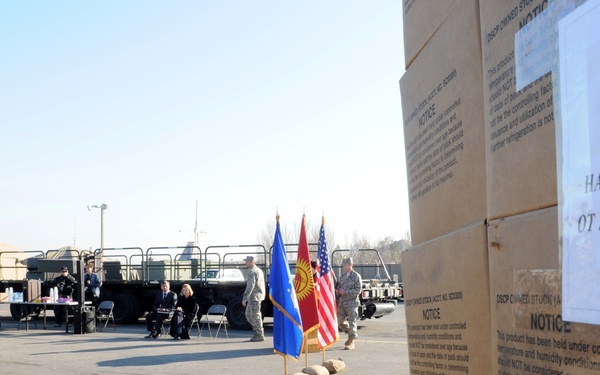 Manas Airmen Help Provide Aid to Kyrgyz in Need