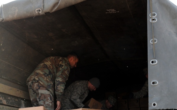 Manas Airmen Help Provide Aid to Kyrgyz in Need