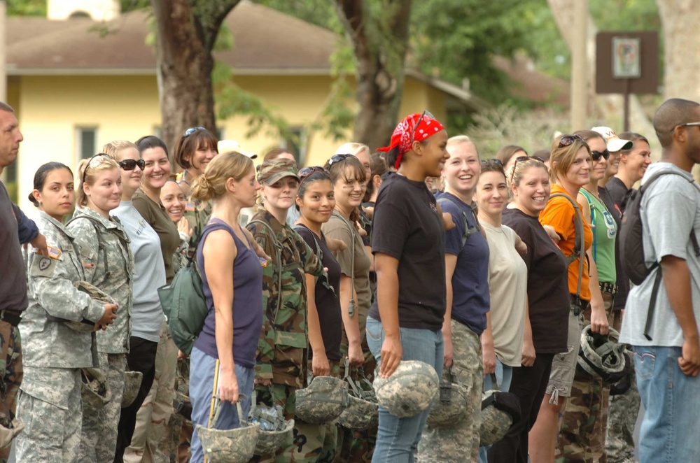 Troopers' spouses "earn their spurs"