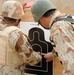 Iraqi Sergeants Major Train With M-16 rifle